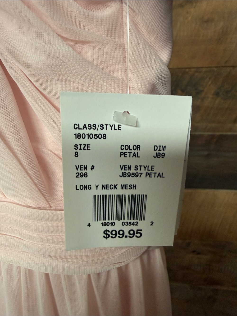 Blush Pink Halter Chiffon Maxi Dress - Picture 2 of 7
